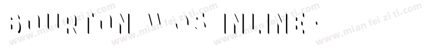 Bourton W05 Inline字体转换